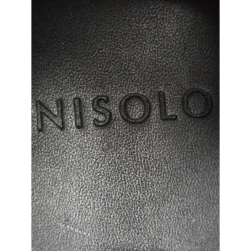 Nisolo Everyday Chukka Boots‎ Mens Size 8 Black Leather Lace Up Ankle Dress New